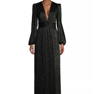 Brand new Rebecca Valance black gown